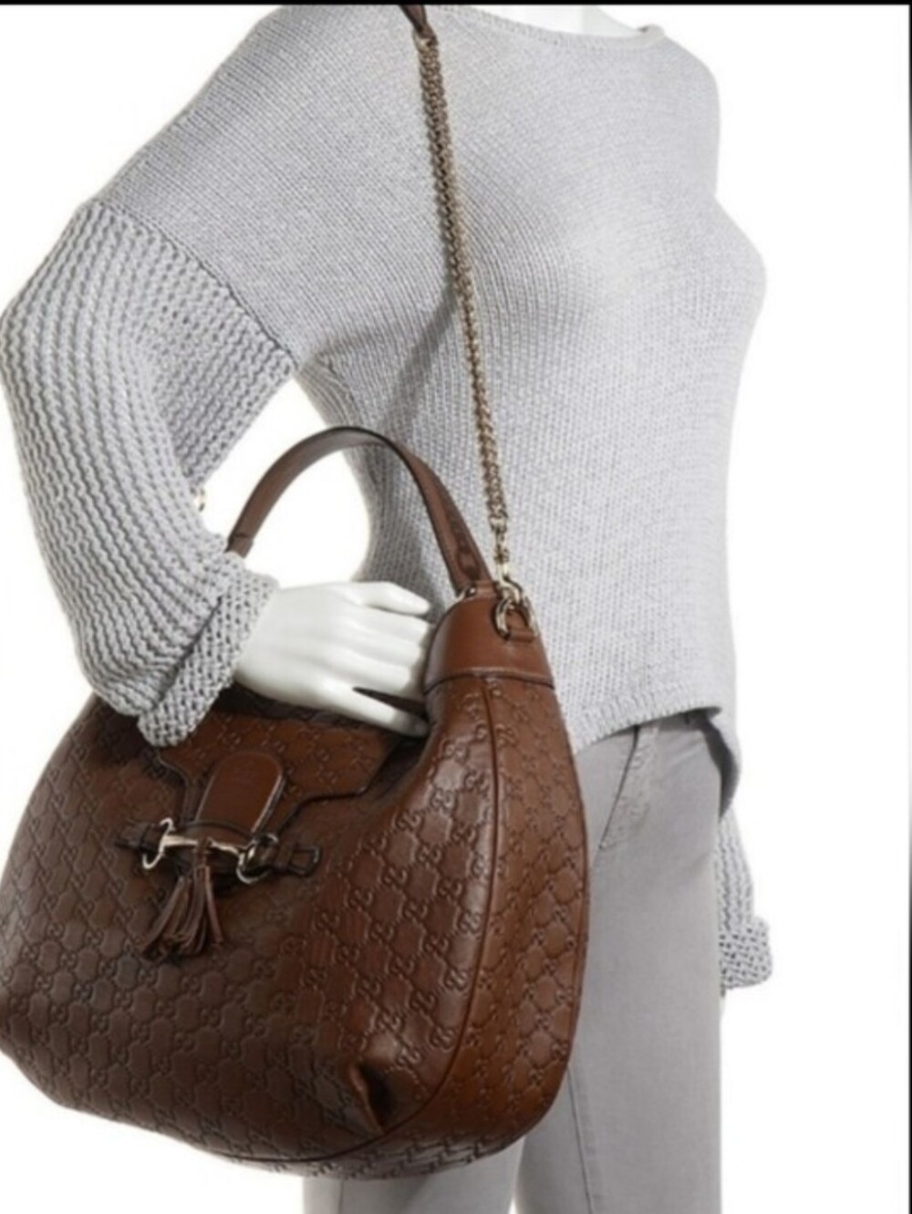 🎋Gucci Guccissima Emily Shoulder Bag - Picture 13 of 15
